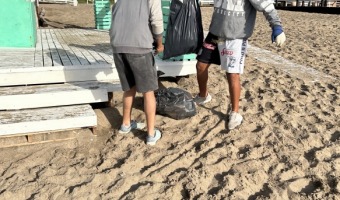 SE INTENSIFICAN LOS TRABAJOS DE LIMPIEZA EN PLAYA